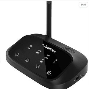 Avantree Oasis Plus Bluetooth Transmitter & Receiver for TV -- NEW!